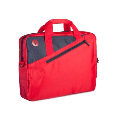 Monray Maletin Portatil 15 6 Bolsillo Ext Rojo